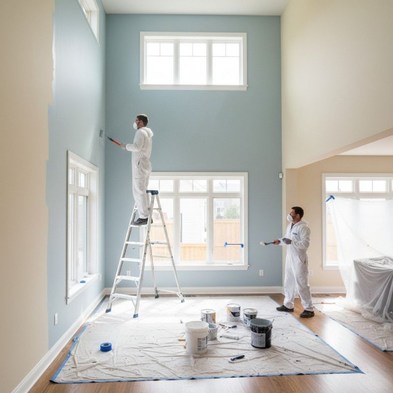 Local House Interior Painting pros at work
